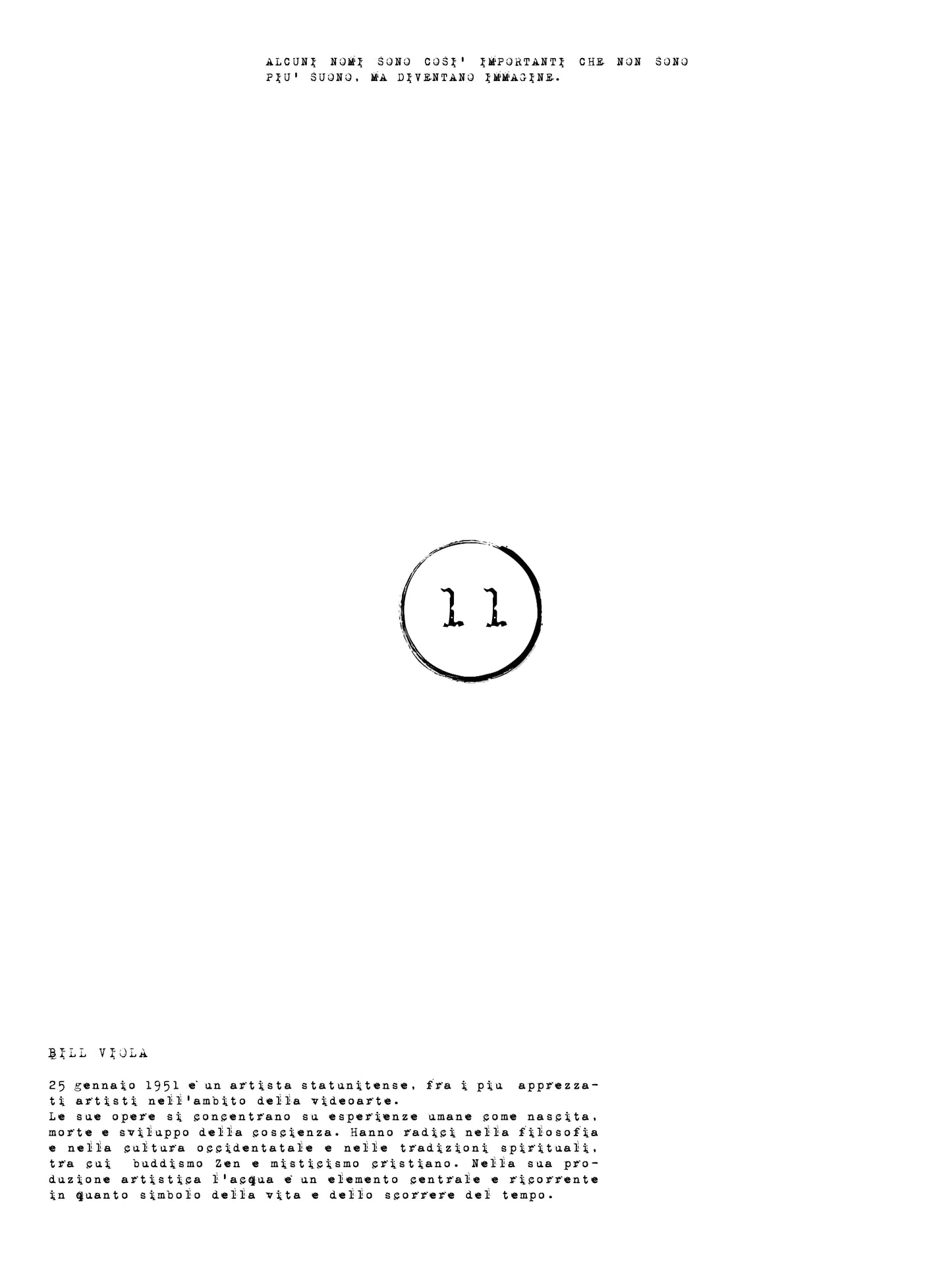 Print 11 // Bill