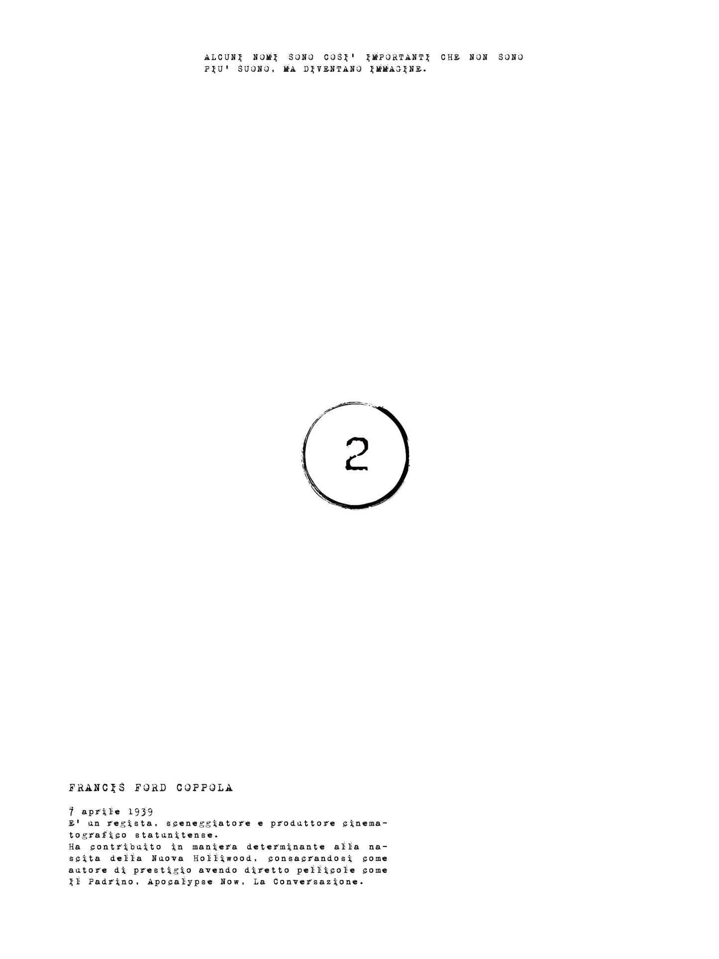 Print 02 // Francis Ford