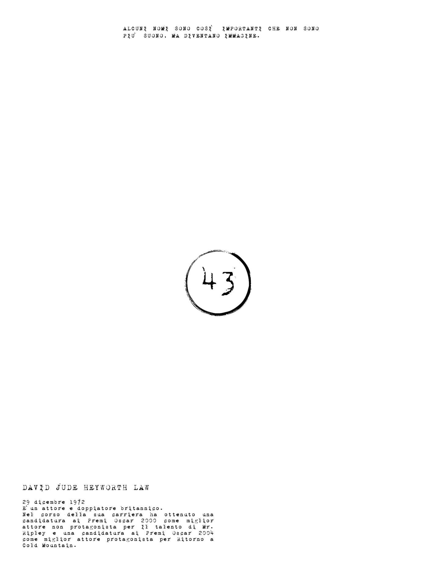 Print 43// Jude