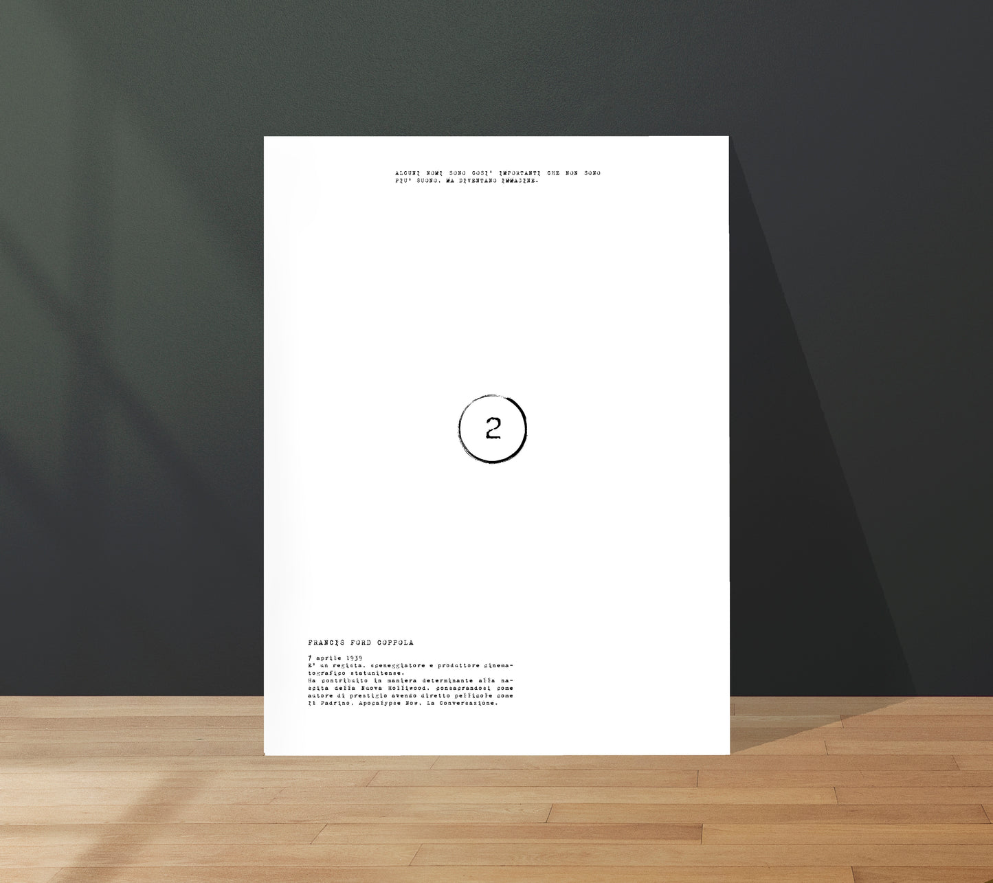 Print 02 // Francis Ford