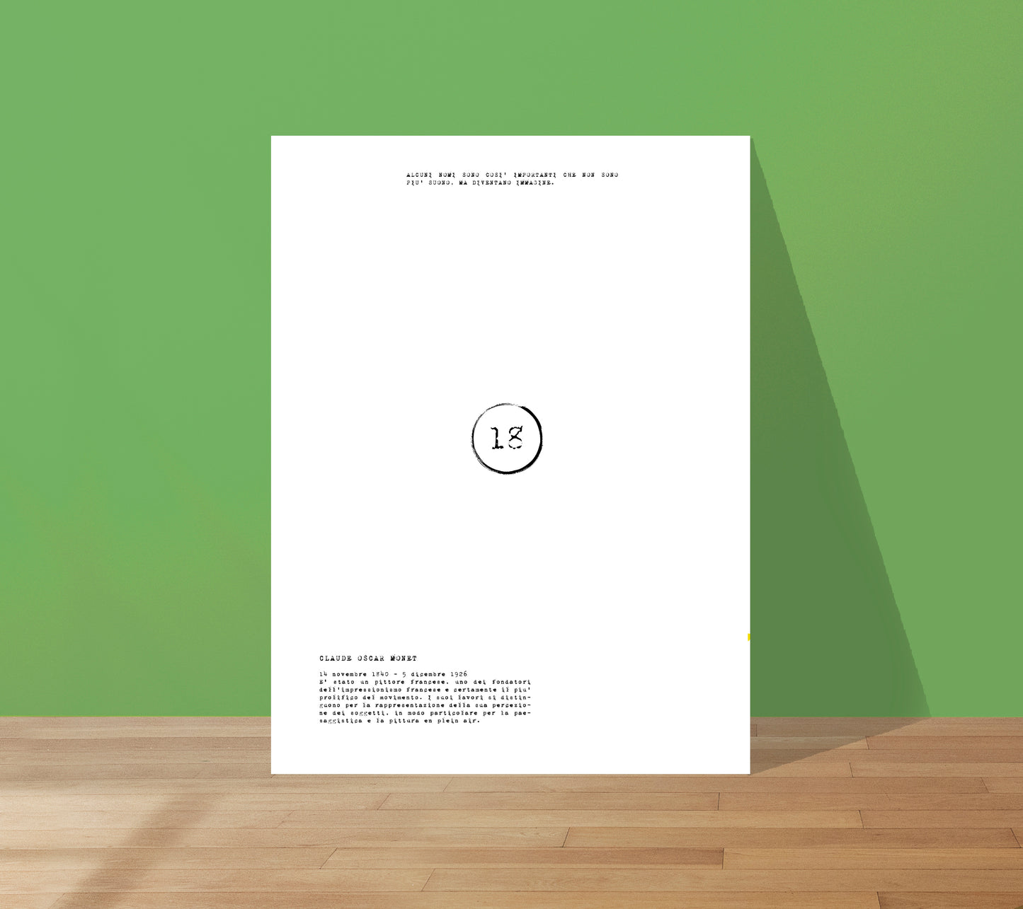 Print 18 // Claude