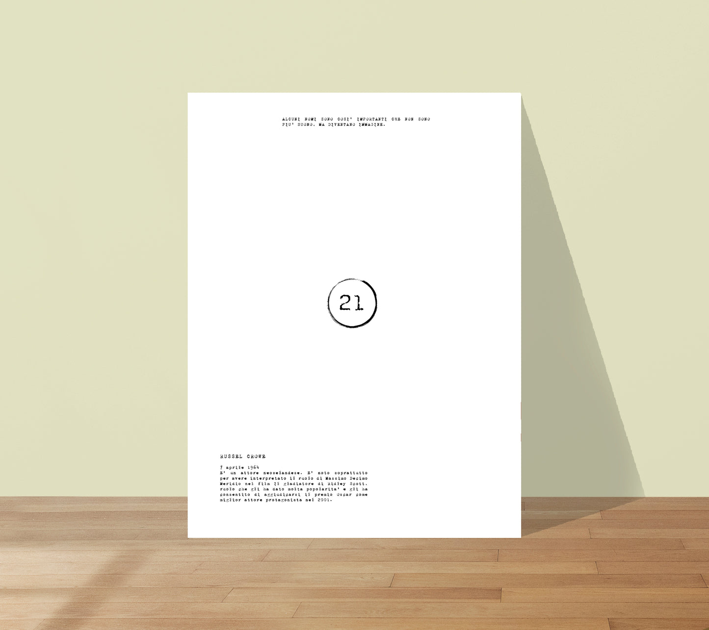 Print 21 // Russel