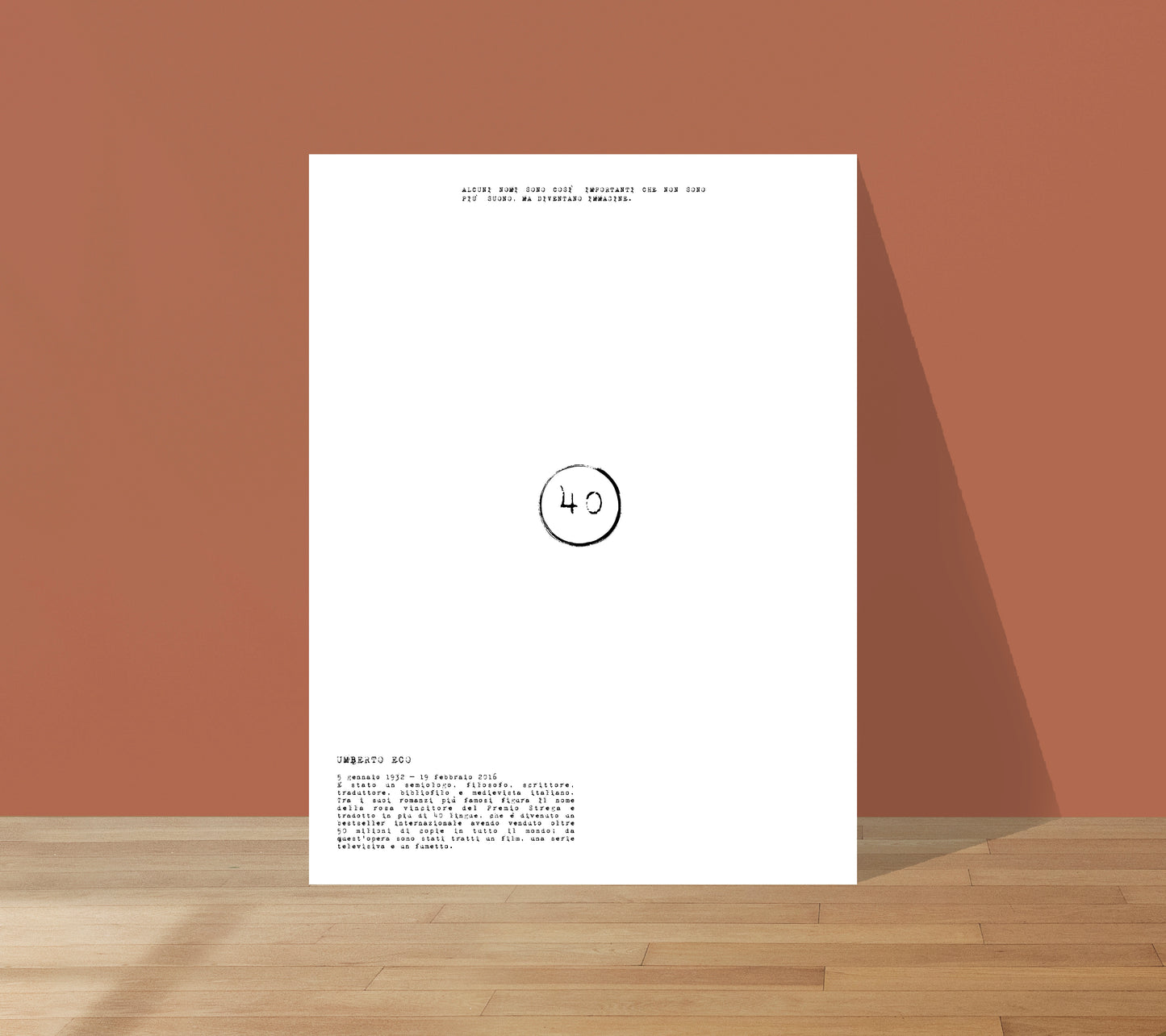 Print 40// Umberto