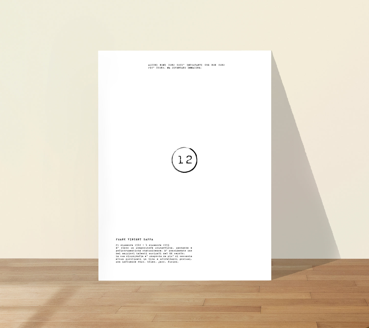 Print 12 // Frank