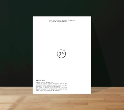 Print 39// Immanuel