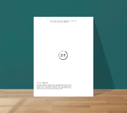 Print 28 // Yellow submarine